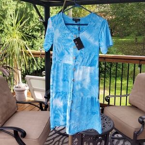 EnKay Blue Dress New With Tags